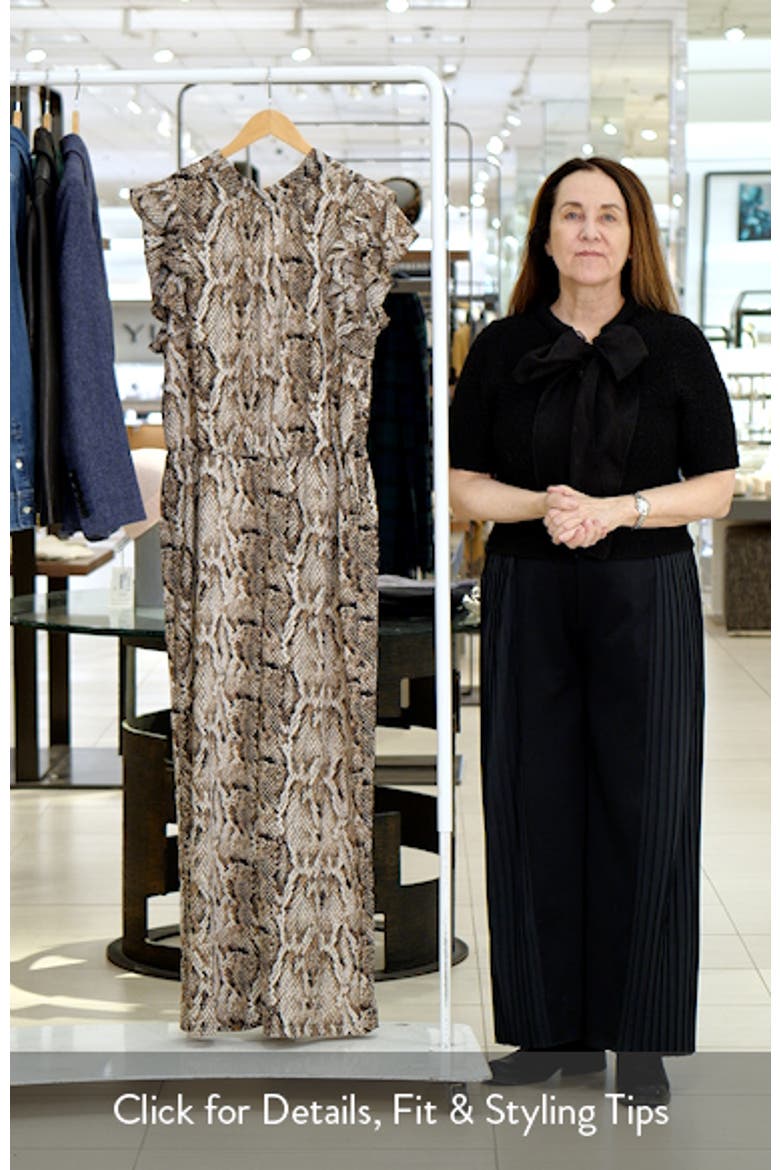 Flutter Sleeve Jumpsuit video