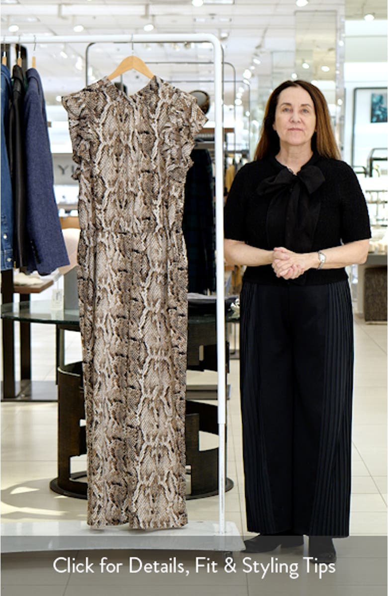 Flutter Sleeve Jumpsuit, sales video thumbnail