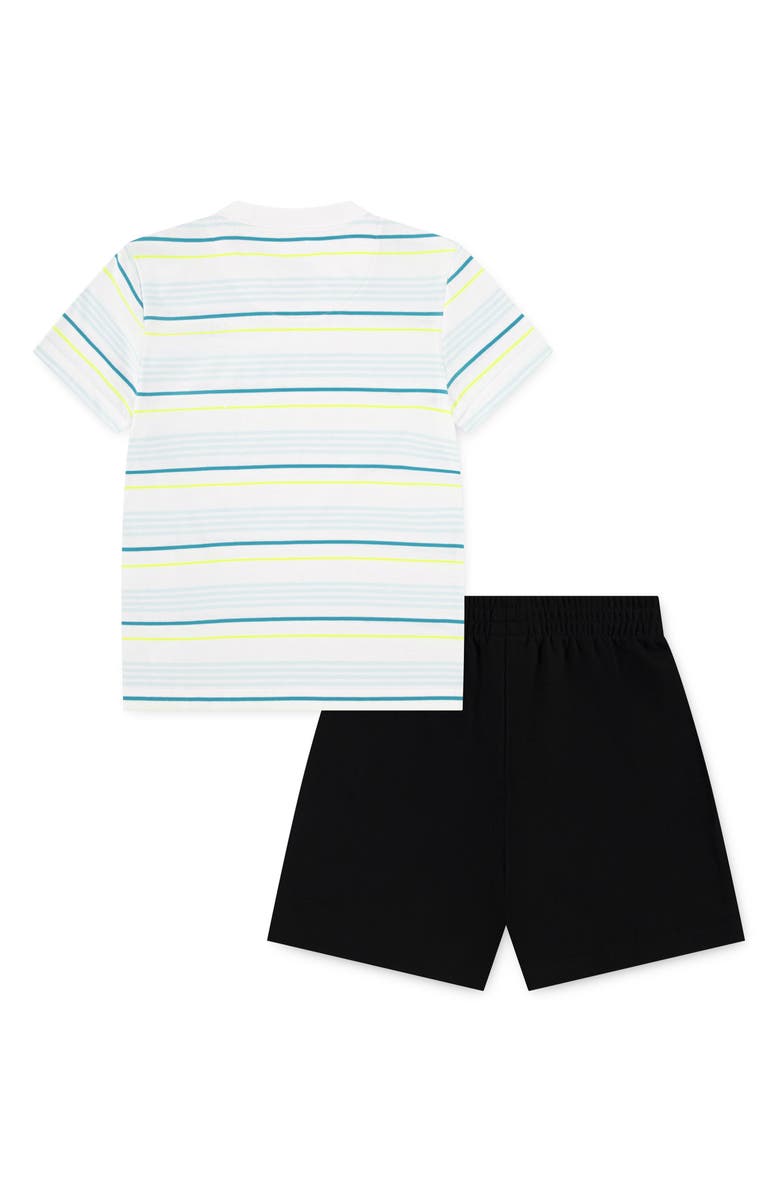 Nike Kids' Sportswear Stripe T-Shirt & Knit Shorts Set, Alternate, color, 