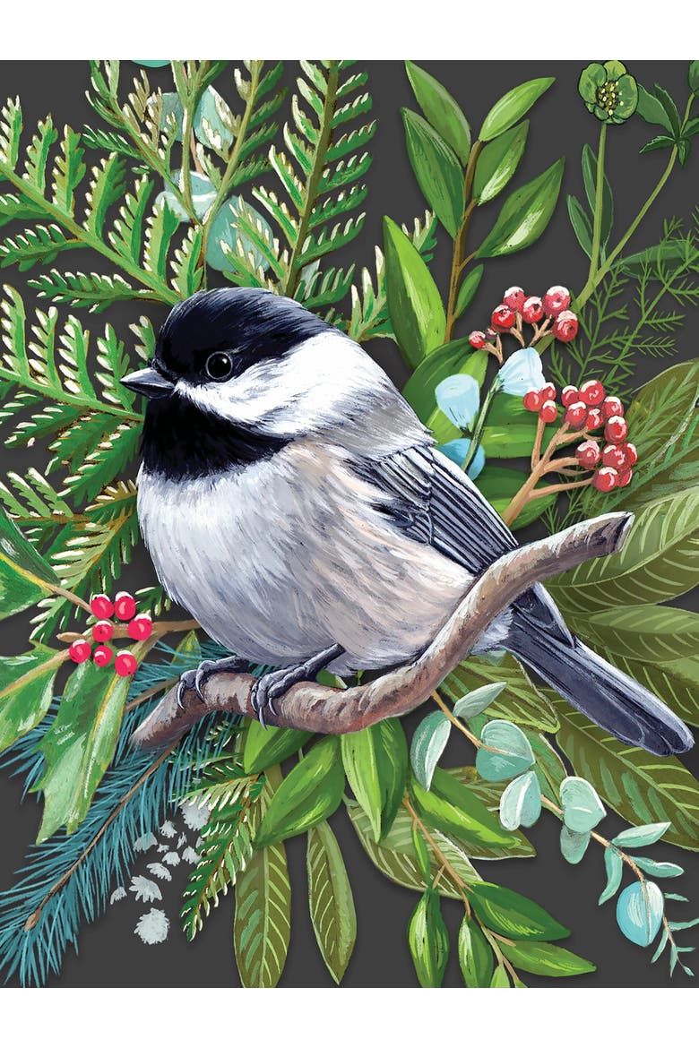 Black-capped Chickadee 500 Piece Puzzle, Alternate, color, No Color