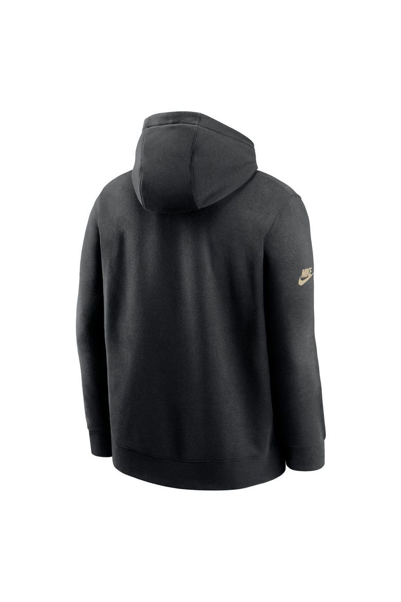 Men's Nike  Black New Orleans Saints 2023 Sideline Club Alternate Tri-Blend Pullover Hoodie, Alternate, color, Black