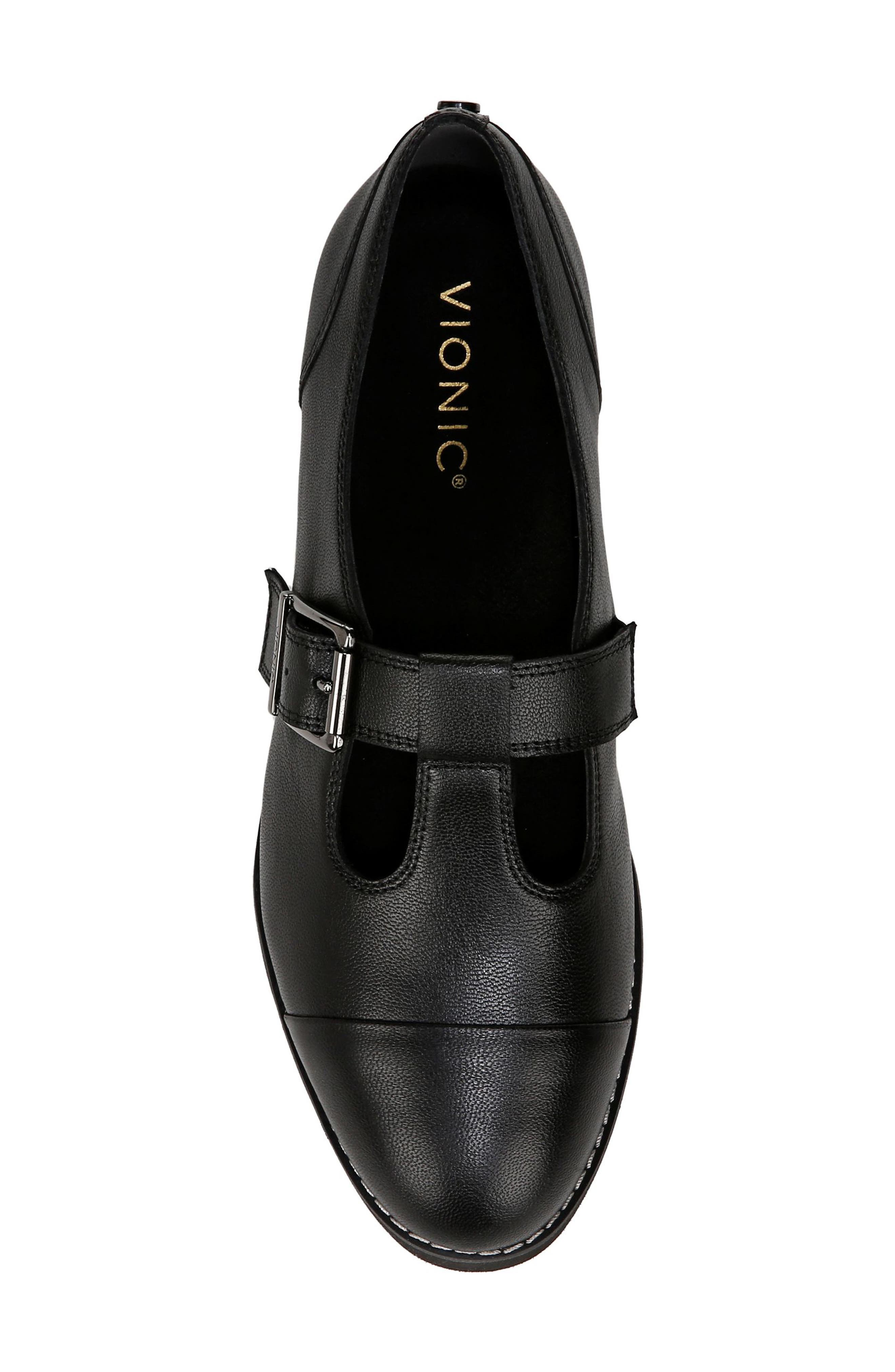 Vionic Carmen Mary Jane, Alternate, color, Black Leather