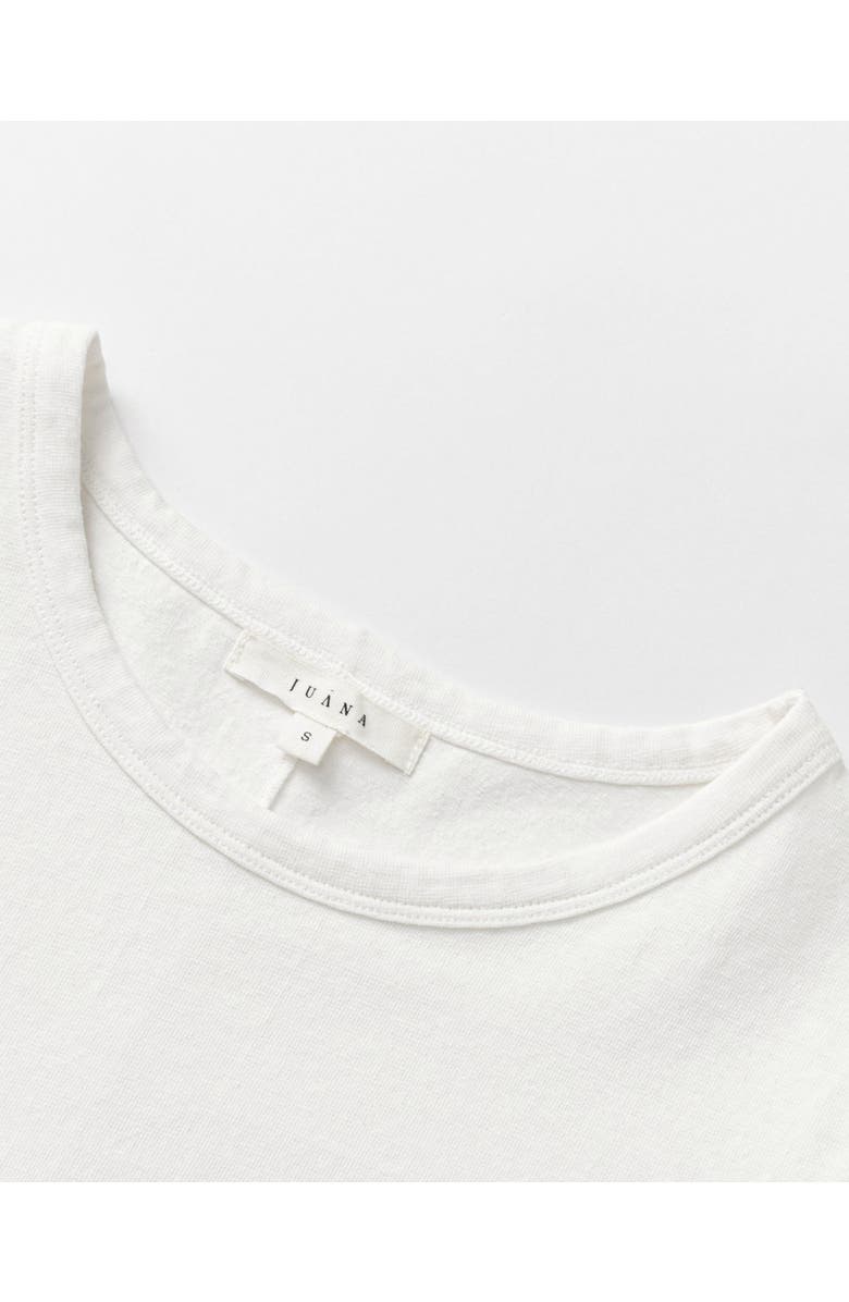 JUANA Hemp Essentials Long Sleeve Tee, Alternate, color, White