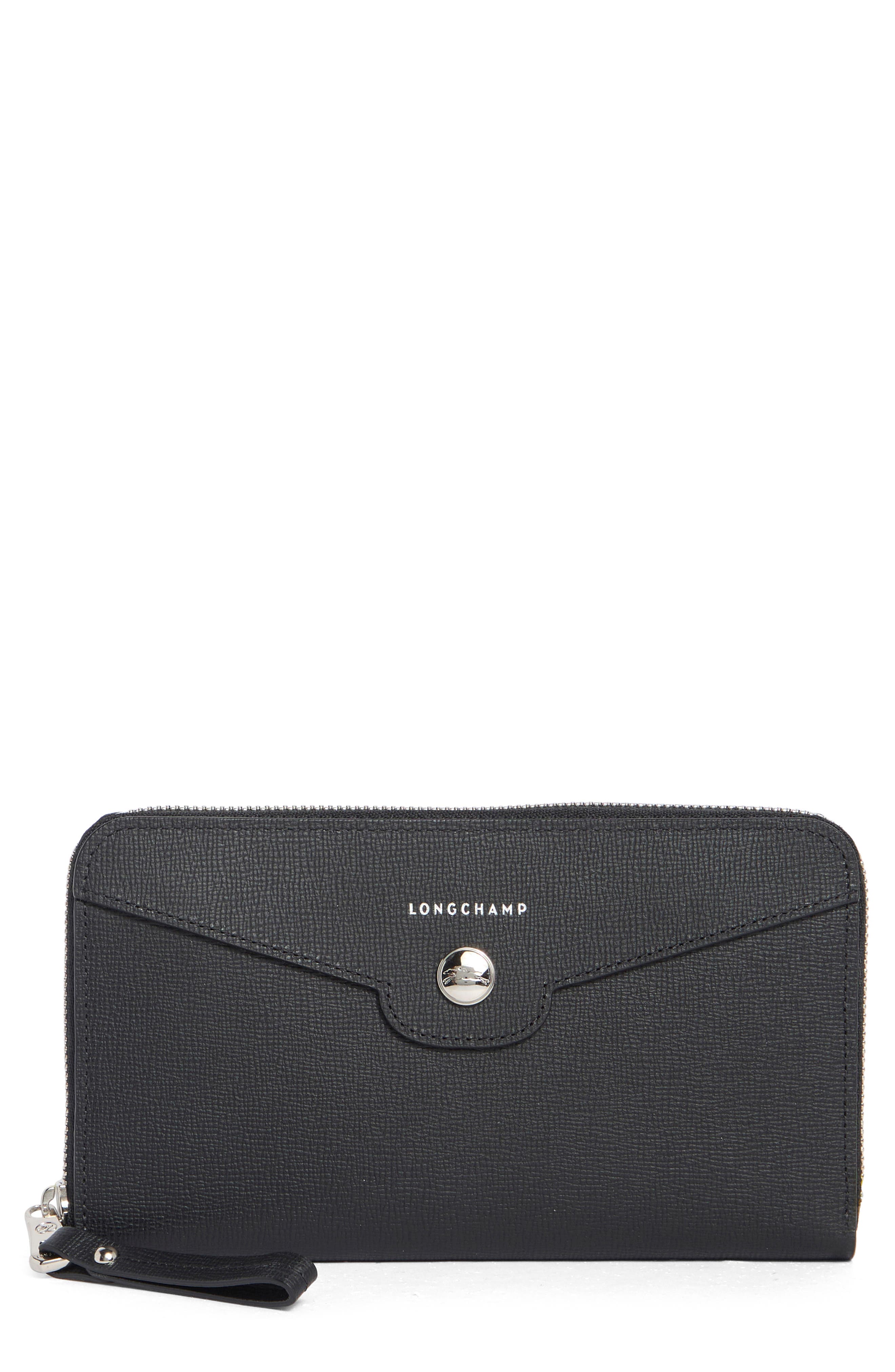 Longchamp Go Zip Around Wallet