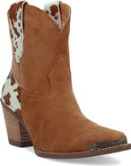 Dingo Texas Charm Genuine Calf Hair Bootie