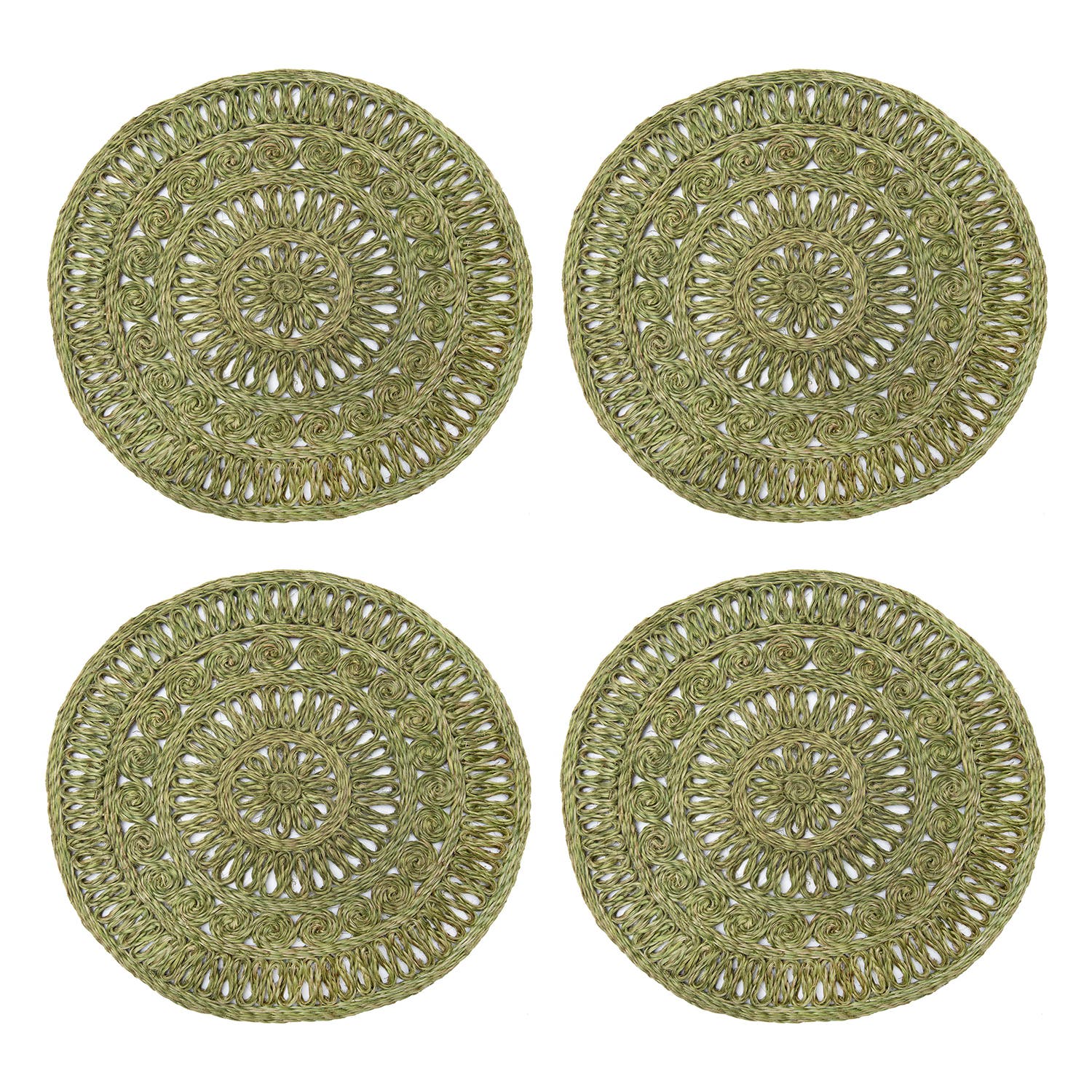 Olive Green 15" Round