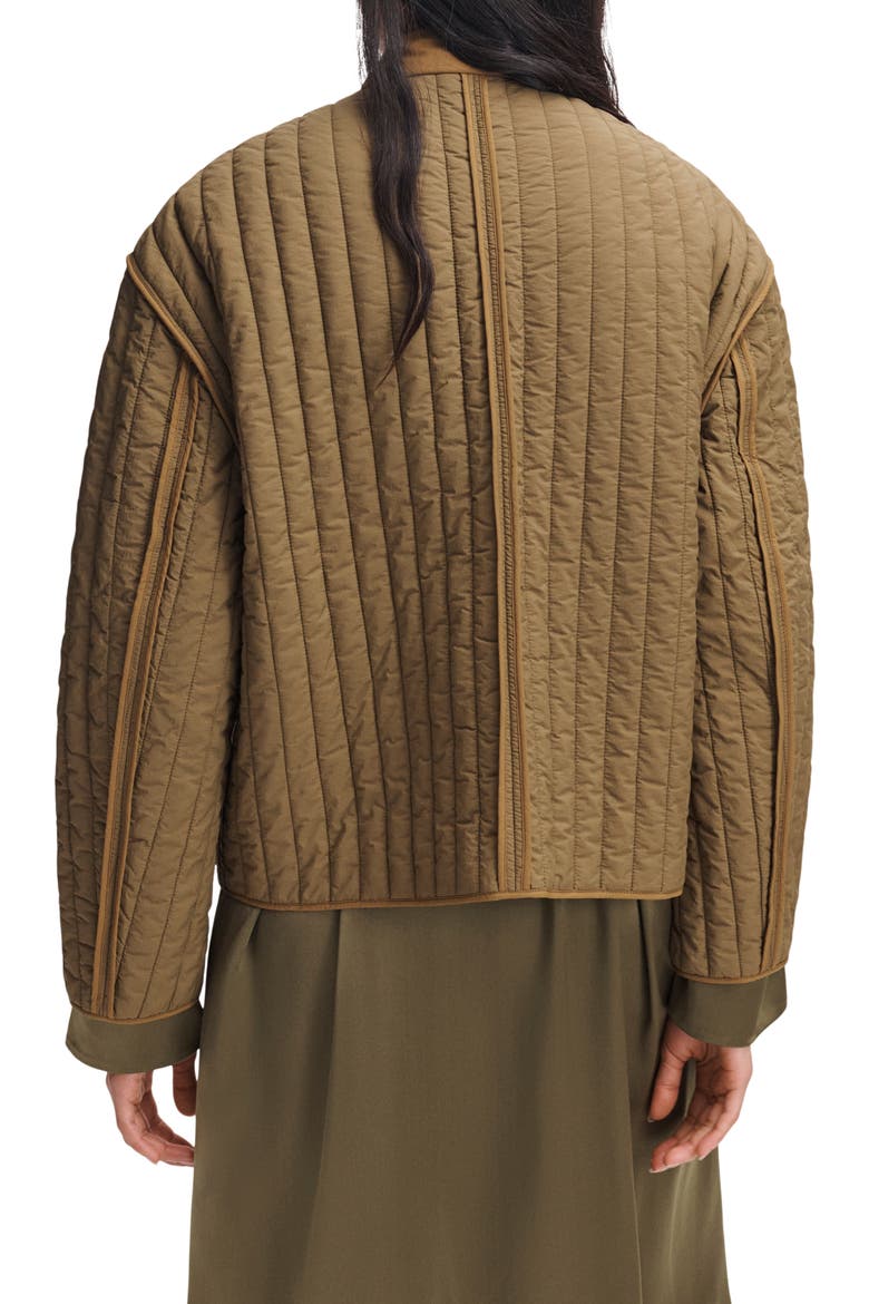 Vito Quilted Liner Jacket, Alternate, color, DARK OLIVE