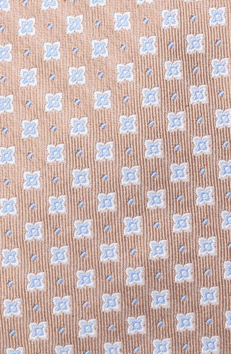 Nordstrom Landon Neat Silk Jacquard Tie, Alternate, color, Taupe