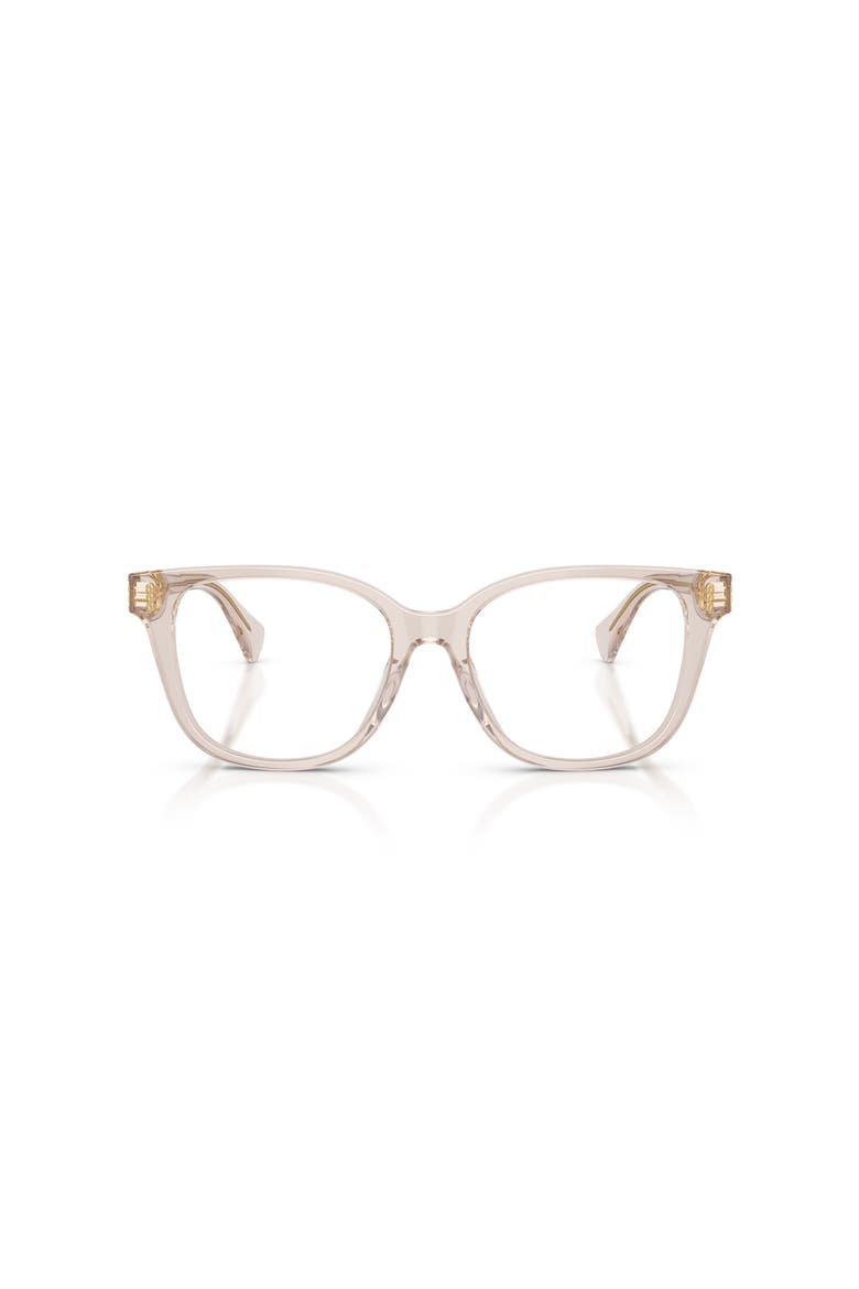 54mm Square optical glasses, Alternate, color, Tan