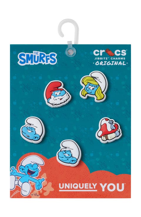 Assorted 5-Pack The Smurfs™ Jibbitz Shoe Charms