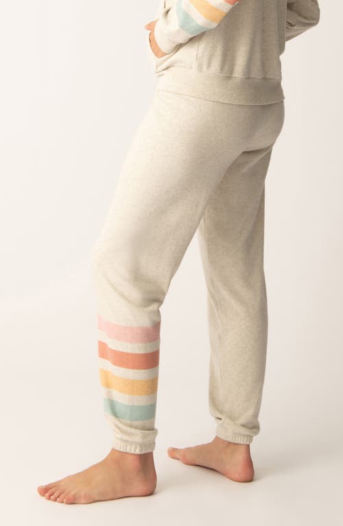 Pj Salvage Sunshine Mind Lounge Joggers In Brown