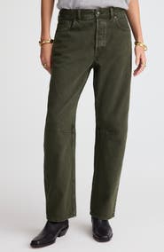 Madewell Darted Barrel Leg Jeans