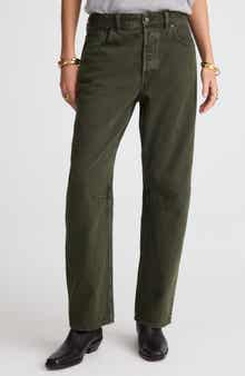 Madewell Darted Barrel Leg Jeans