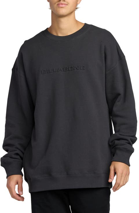 Iconic Embossed Oversize Cotton Blend Sweatshirt