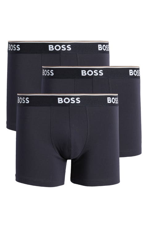 3-Pack Power Stretch Cotton Boxer Briefs