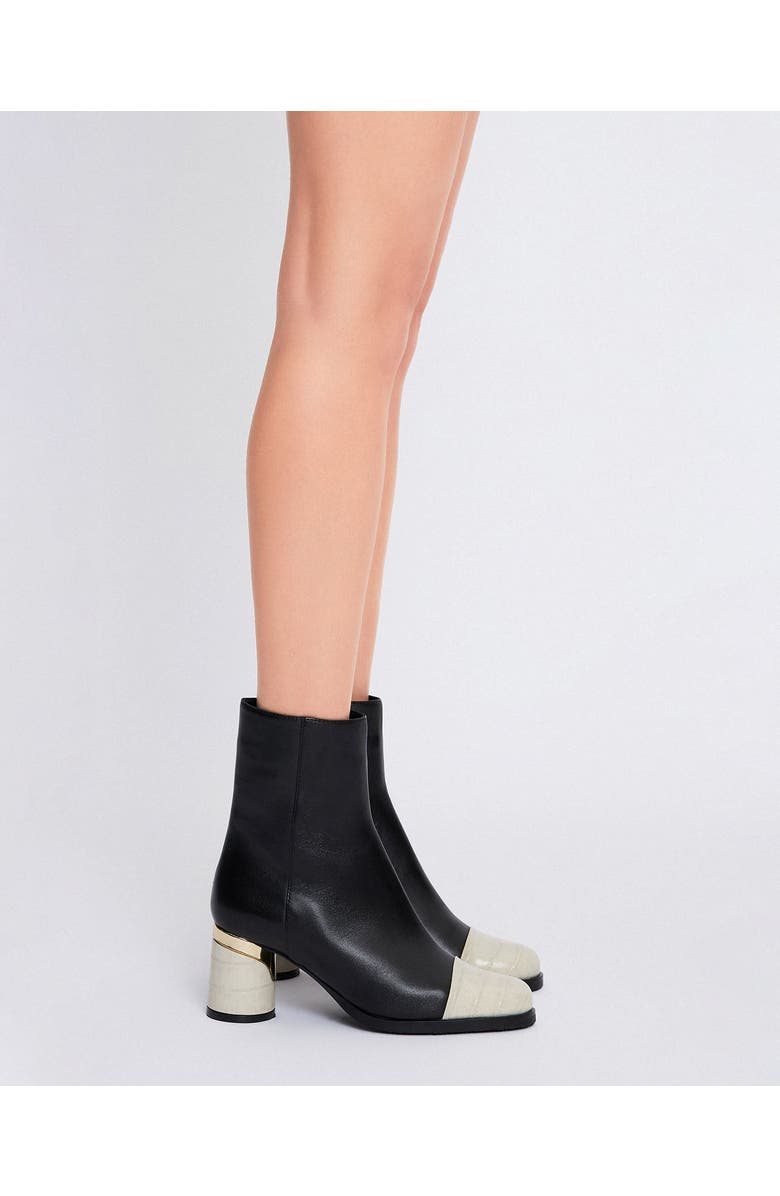 THEO The Label Phoebe Contrast Bootie, Alternate, color,