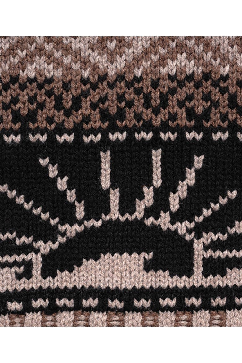 sun and wave novelty scarf, Alternate, color, black