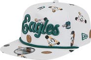 New Era Men's New Era  White Philadelphia Eagles Team Cheer 19TWENTY Snapback Hat