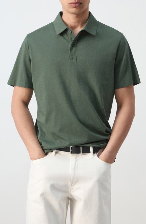 Solid Cotton Piqué Polo