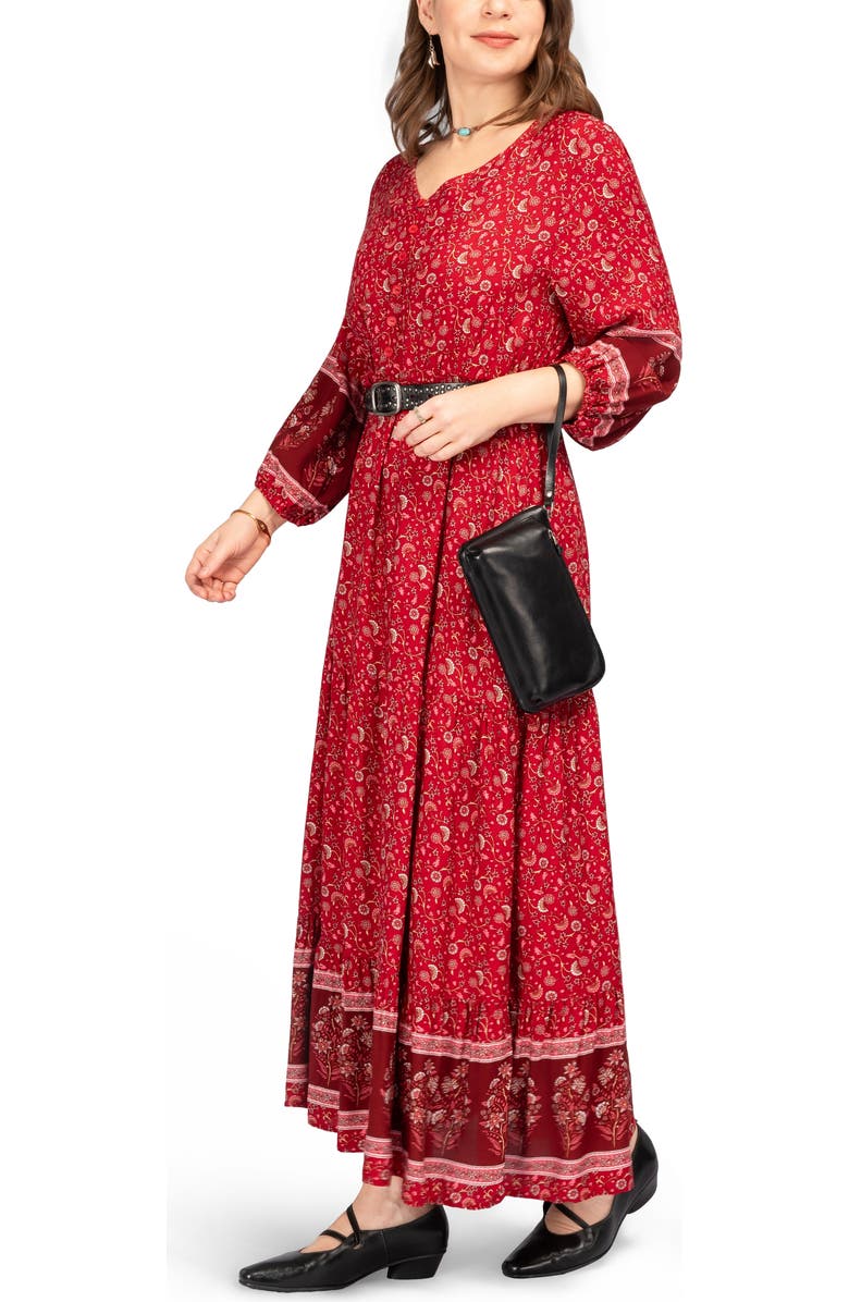 OLD TREND Dahlia Genuine Leather Compact Convertible Crossbody, Alternate, color, Black