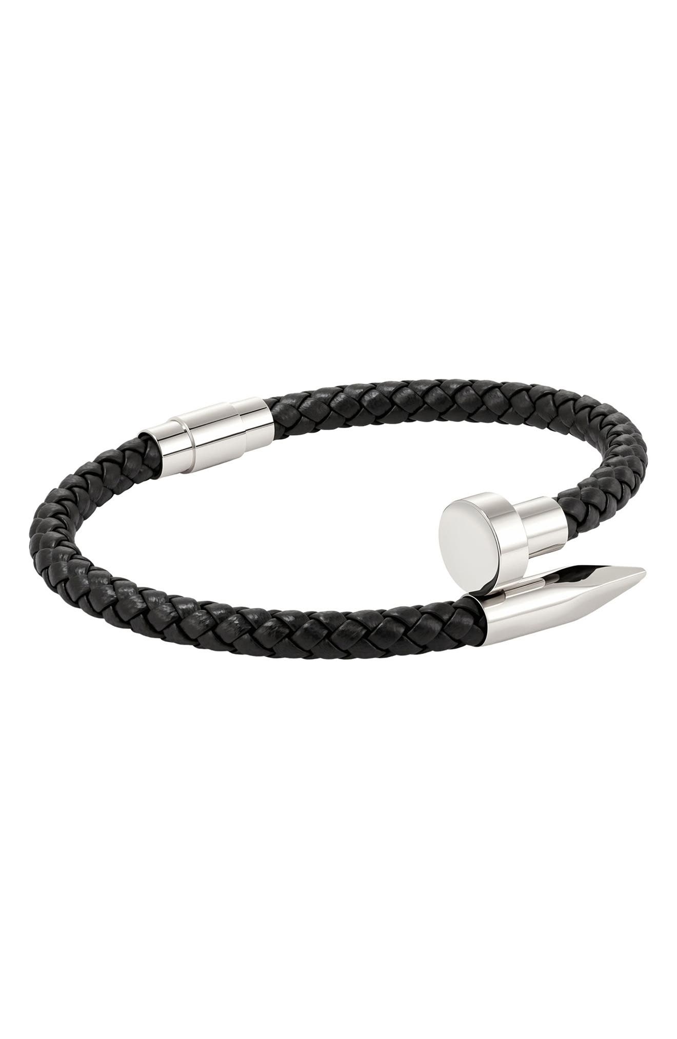 Men's Braided Wrap Bracelet