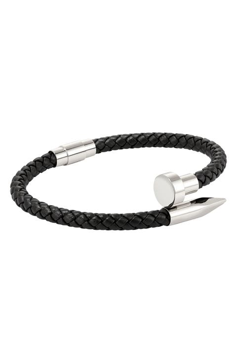 Men's Braided Wrap Bracelet