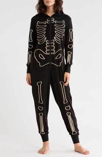 Halloween Glow in the Dark One-Piece Pajamas