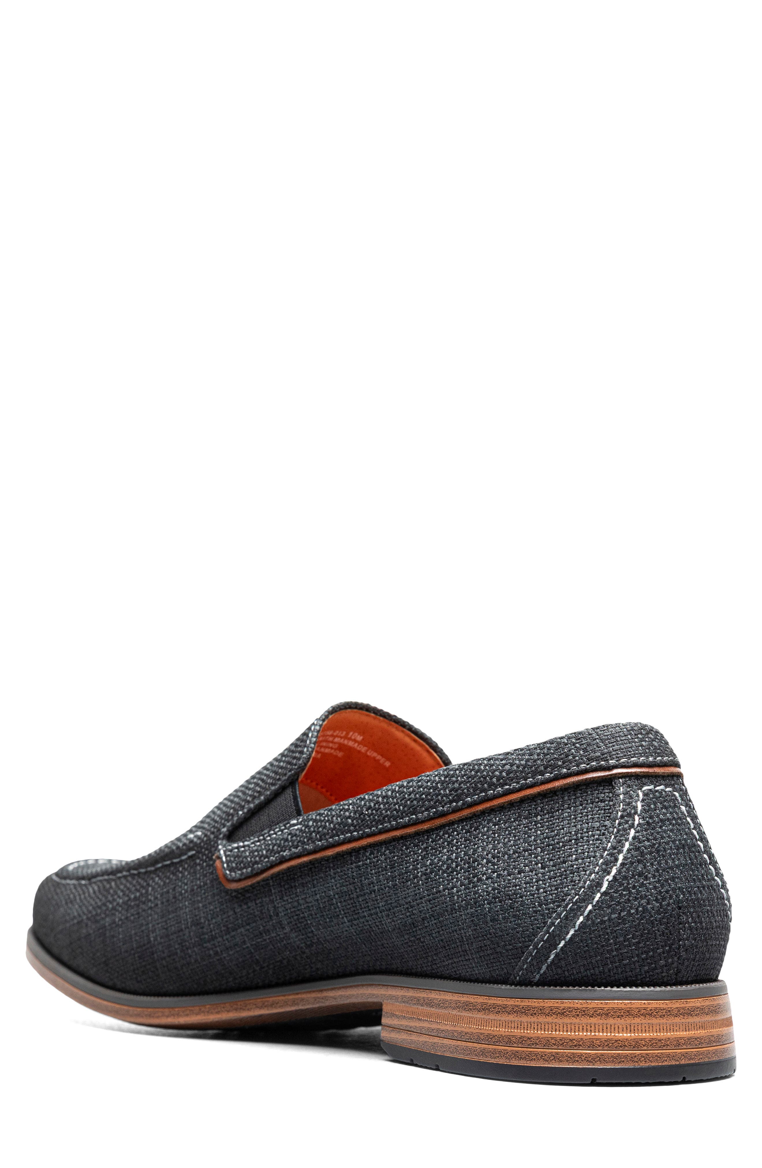 Stacy Adams Ridgely Loafer, Alternate, color, Charcoal