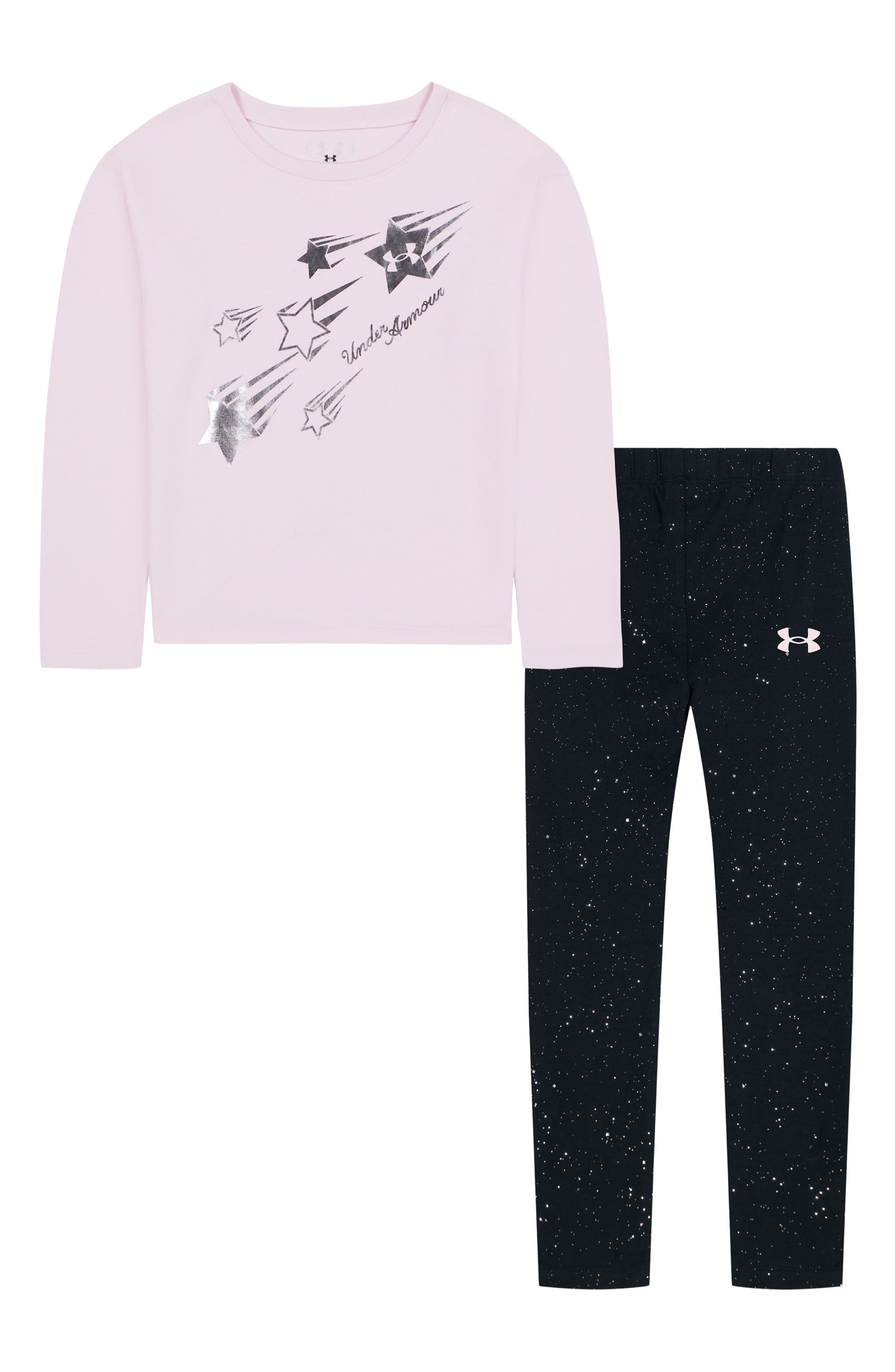 Kids' Foil Graphic Long Sleeve Tee & Leggings Set