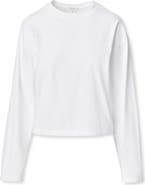 rag & bone Kelley Boxy Long Sleeve Cotton Jersey T-Shirt