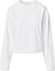 rag & bone Kelley Boxy Long Sleeve Cotton Jersey T-Shirt