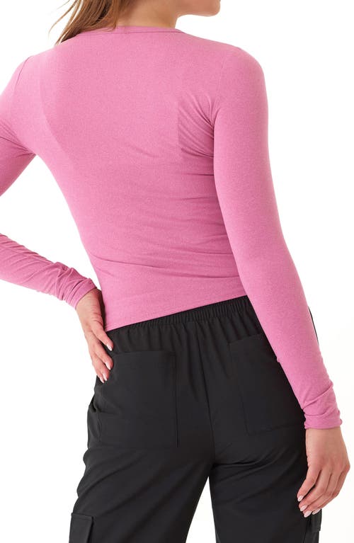 Threads 4 Thought Alice Luxe Jersey T-shirt In Heather Hibiscus