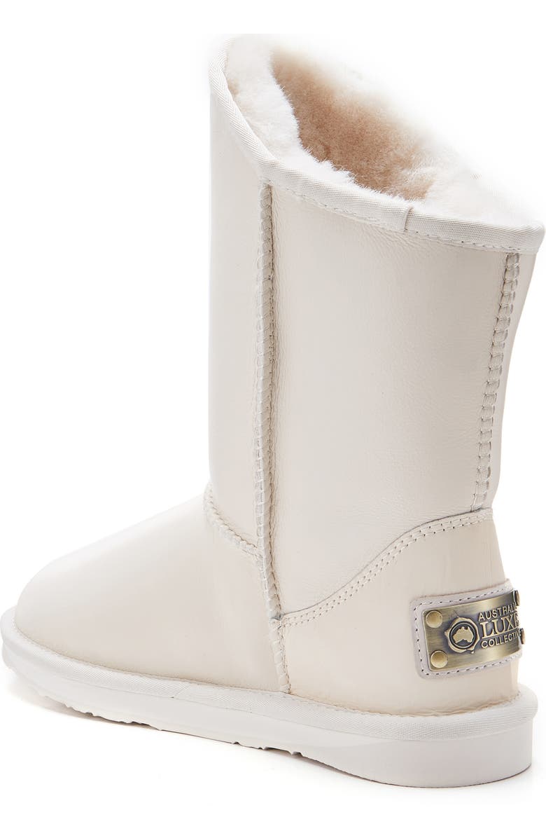 Australia Luxe Collective Cosy Genuine Shearling Short Boot, Alternate, color, Satin Pale