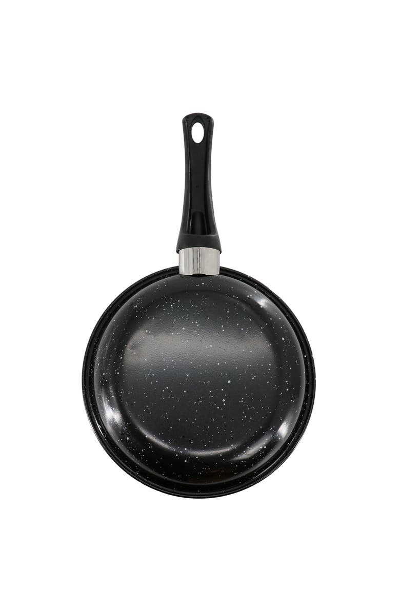 Gibson Home Delhi 9.5 Inch Round Nonstick Carbon Steel Frying Pan, Alternate, color, White