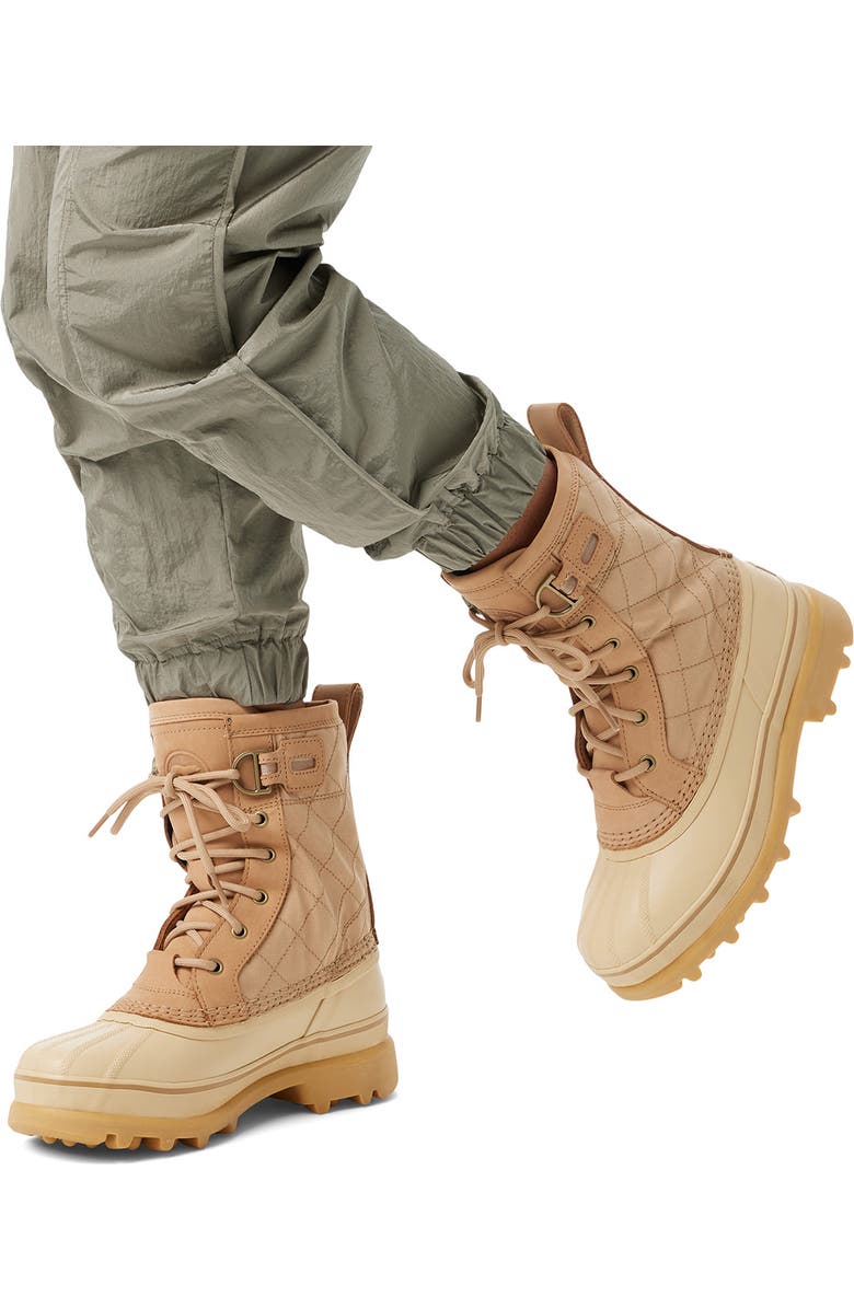 SOREL Caribou Royal Waterproof Boot, Alternate, color, Canoe/ Caribou Beige