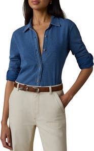 Faherty Sunwashed Knit Shirt