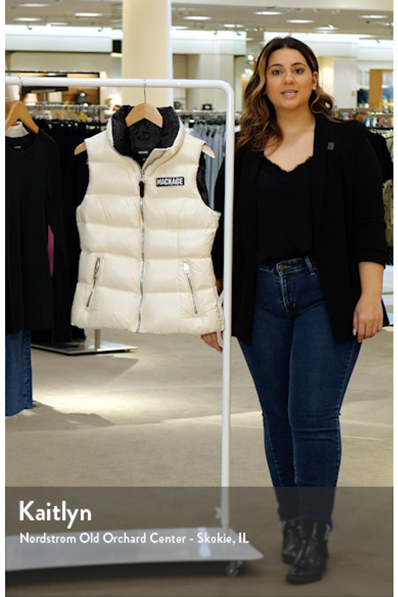 Chaya Water Resistant Down Puffer Vest video