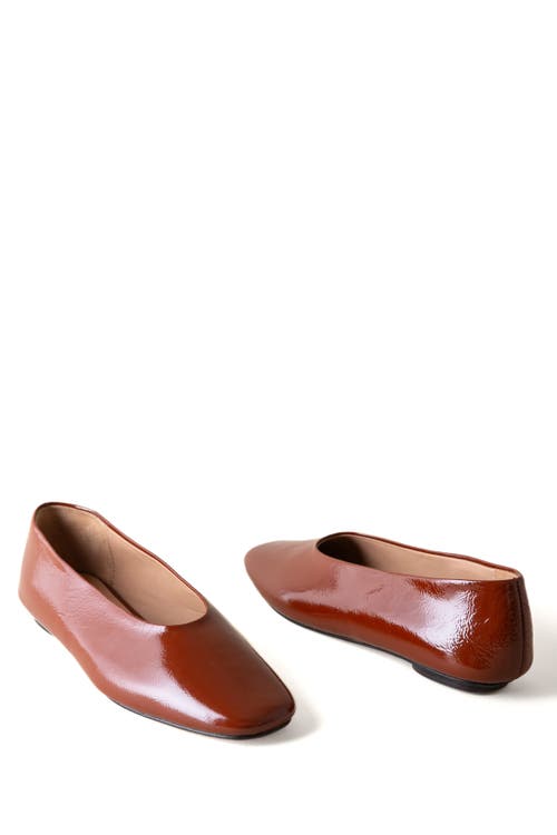 Huma Blanco Margaux Ballet Flat In Animal Print