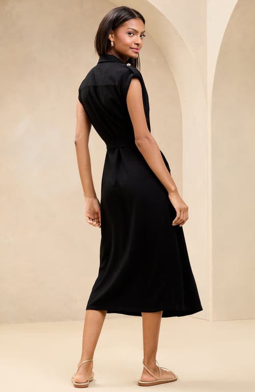 Lipsy Belted Cap Sleeve Shirtdress