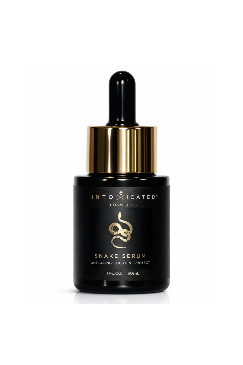 Snake Serum | 1 fl oz/ 30 ml | Anti-Aging Formula with Vegan Snake Peptides | Hydrating Hyaluronic Acid | Niacinamide for Radiant Skin Repair, Main, color, None