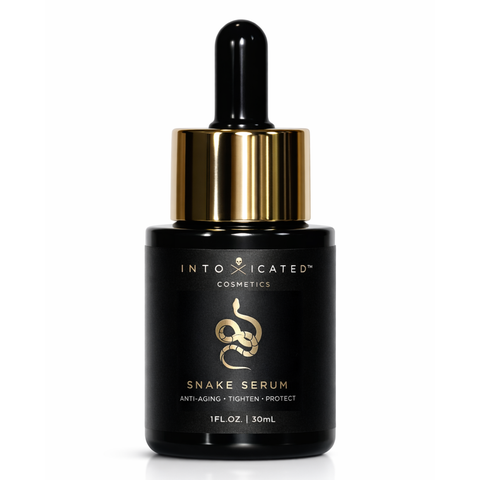 Snake Serum | 1 fl oz/ 30 ml | Anti-Aging Formula with Vegan Snake Peptides | Hydrating Hyaluronic Acid | Niacinamide for Radiant Skin Repair