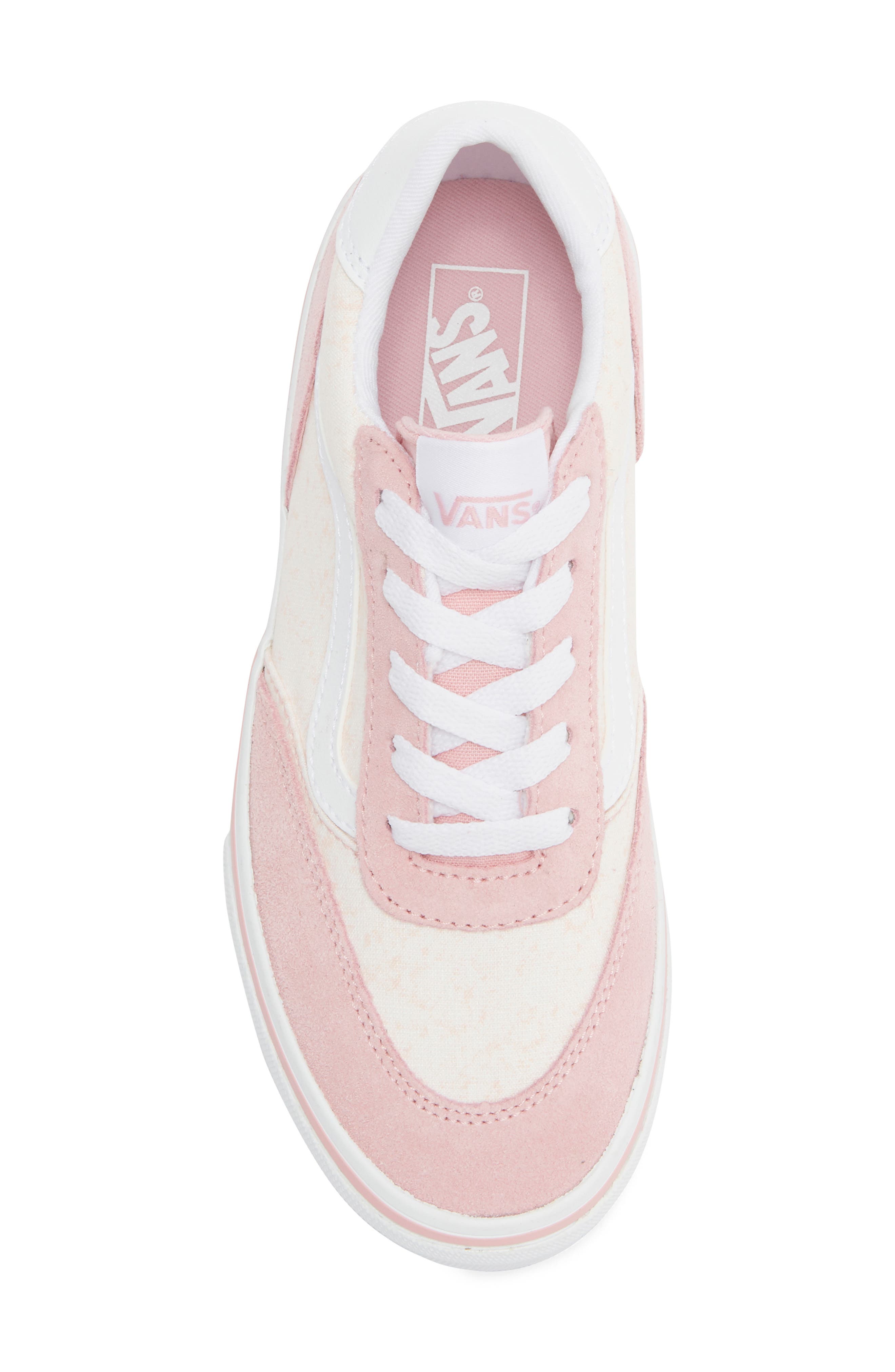 Vans Kids' Brooklyn Sneaker, Alternate, color, Grunge Wash Coral Blush