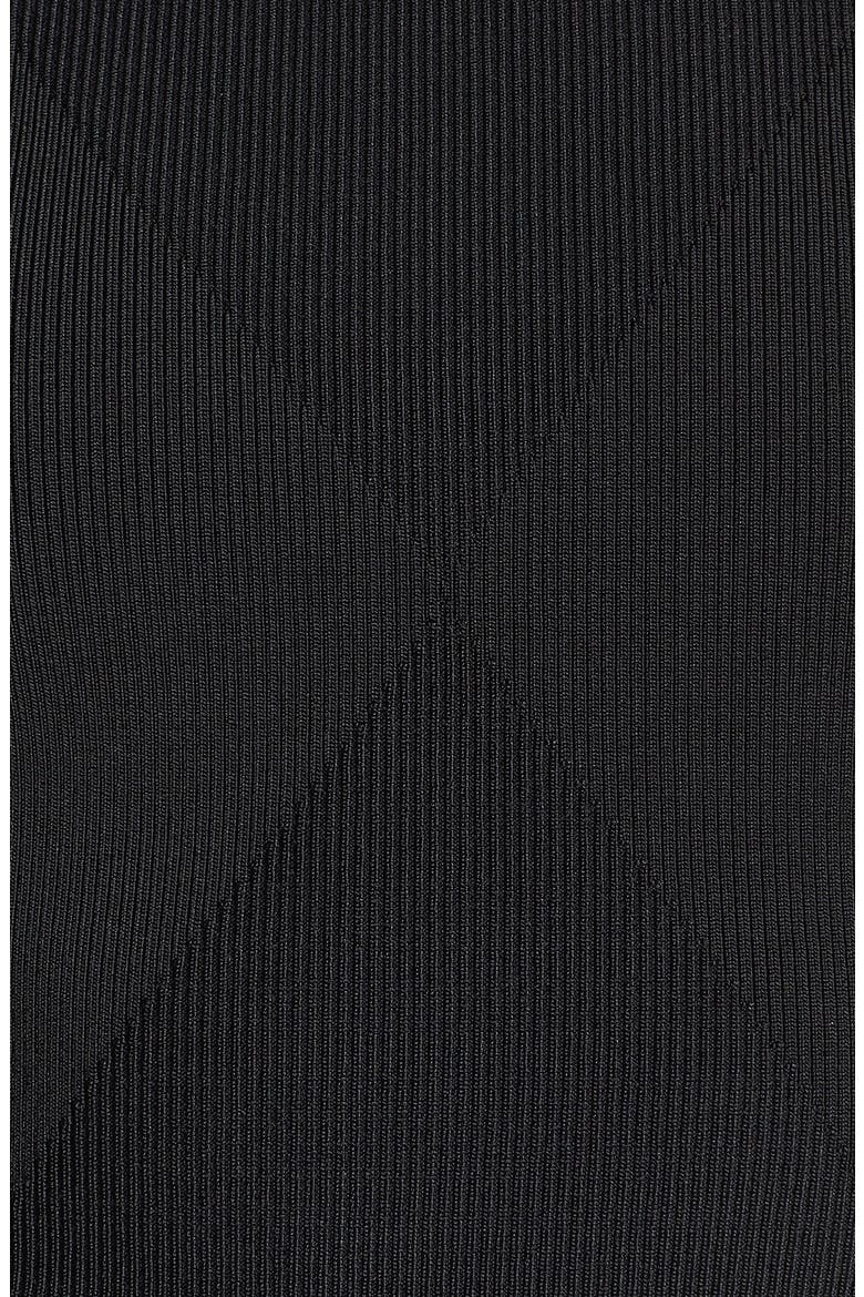 Ribbed Stretch Shell, Alternate, color, BLACK