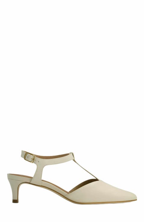 Malta Slingback Kitten Pump