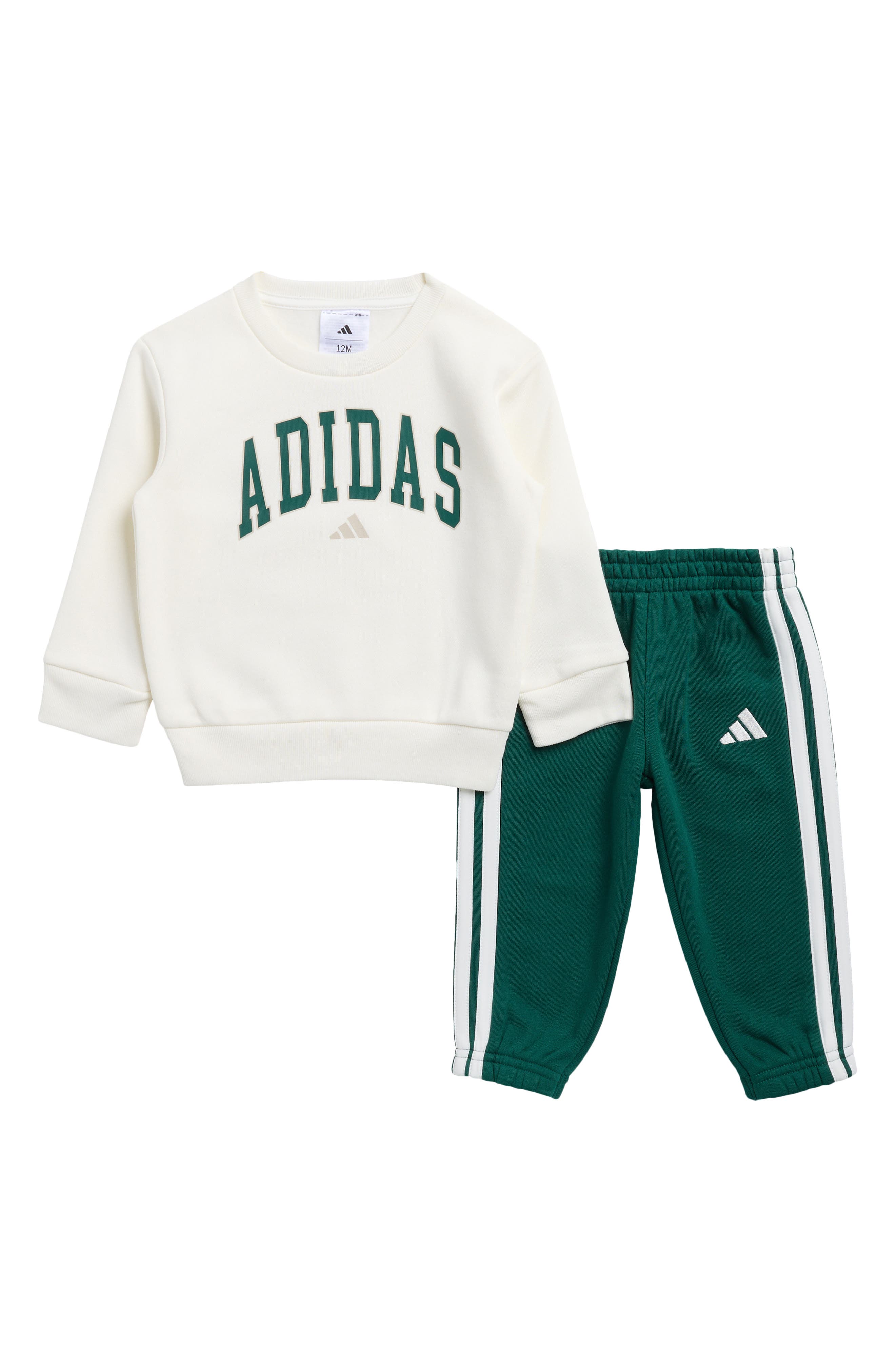 Kids' Fleece Crewneck Sweatshirt & Joggers Set