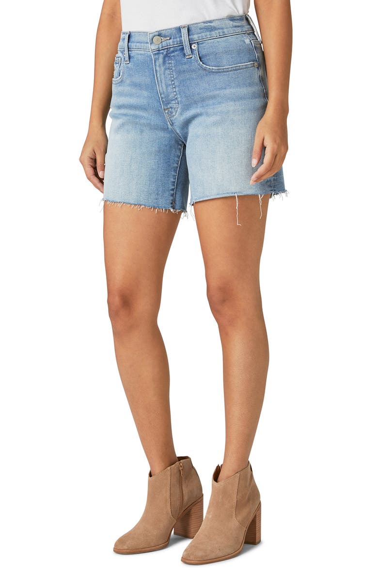 Lucky Brand Ava Mid Rise Denim Shorts, Alternate, color, 