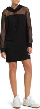 Marcella Park Hooded Sweatshirt Dress