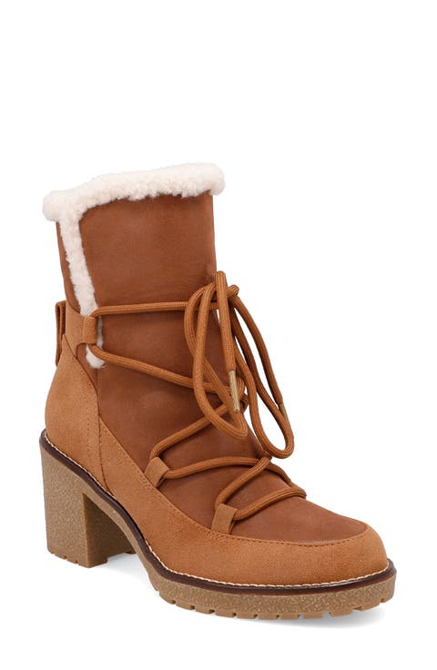 Holiday Faux Shearling Bootie (Women)