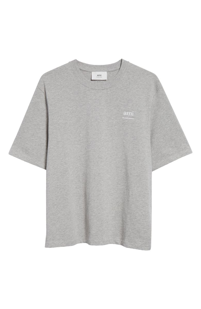 AMI PARIS Ami de Coeur Logo Cotton T-Shirt, Alternate, color, 
