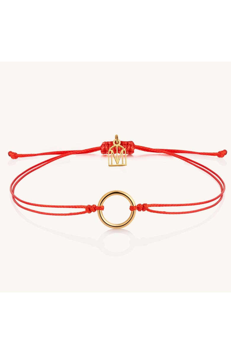 Mantra Thread of Unity My Circle bracelet, Main, color, Yellow Gold